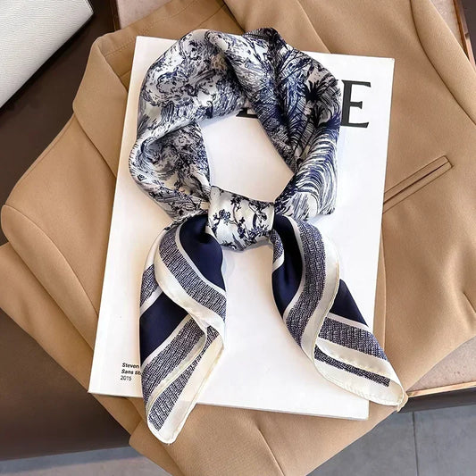 Foulard En Satin Pour Cheveux Crépus